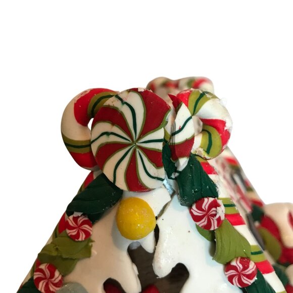 Kurt S. Adler Gingerbread Candy House Light-Up Christmas Decor 13.5" - Picture 11 of 14